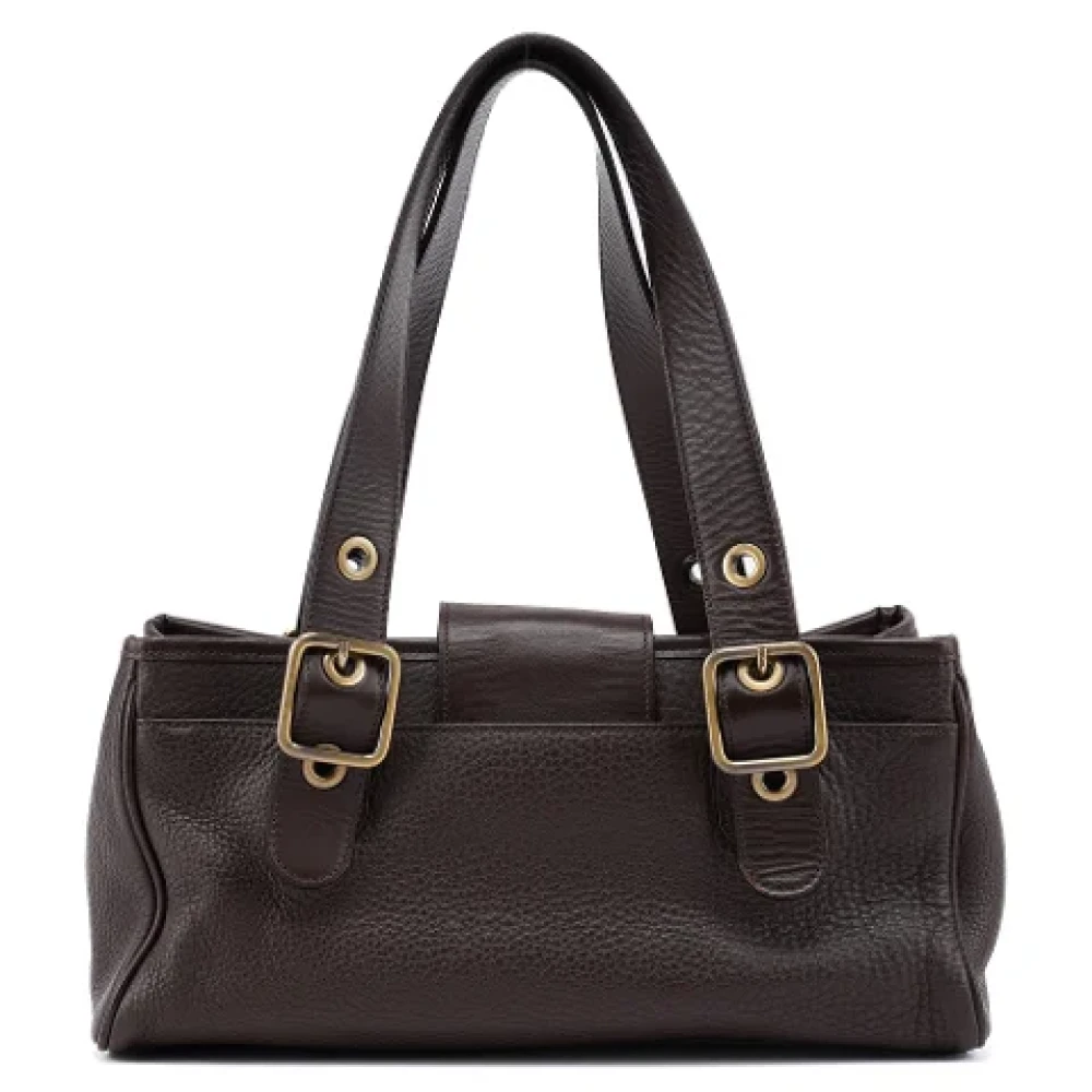 Chloé Pre-owned Leather totes Brown Dames