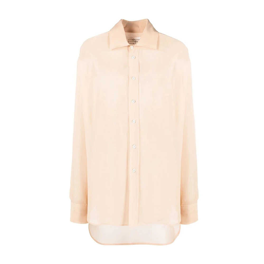 Maison Margiela Donna Beige Camicette Xs, New,