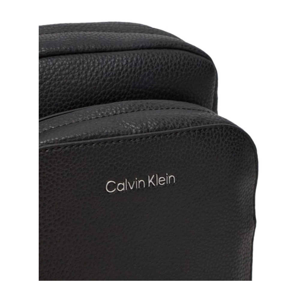 Calvin Klein Heren Reporter Schoudertas met Zak Black Heren