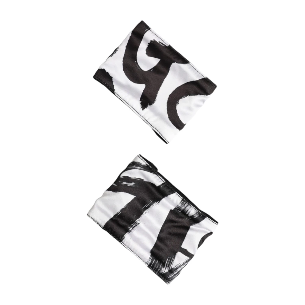 Dolce & Gabbana Men's Silk Logo Wristband