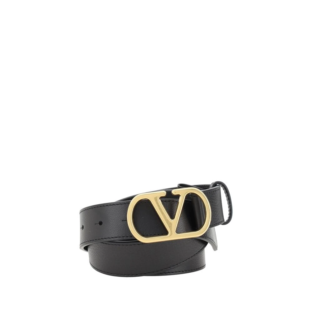 Valentino Garavani Zwarte Riem Accessoires Elegante Stijl Black