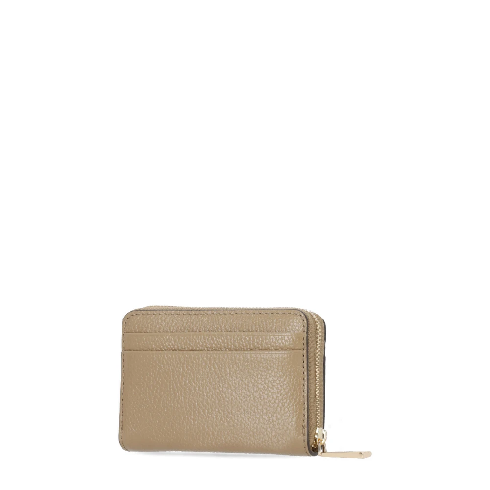 Michael Kors Leren kaarthouder met rits Brown Dames