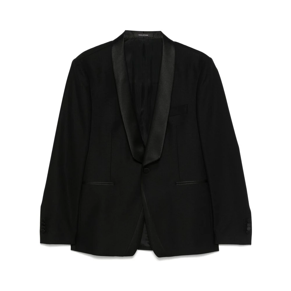 Tagliatore Jas Black Heren
