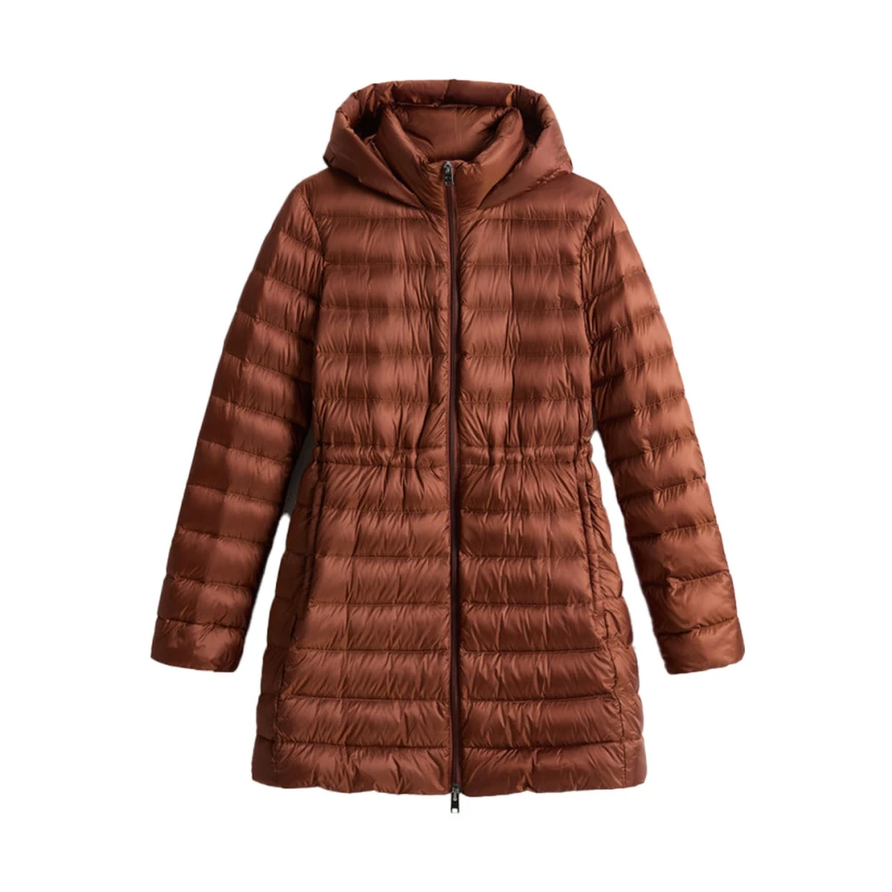 Woolrich 3-in-1 Parka Katoenen Jas Brown Dames