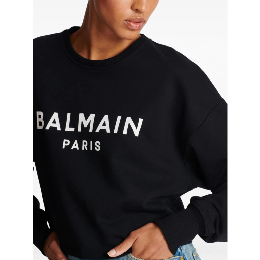 Balmain Sweatshirts Black Dames