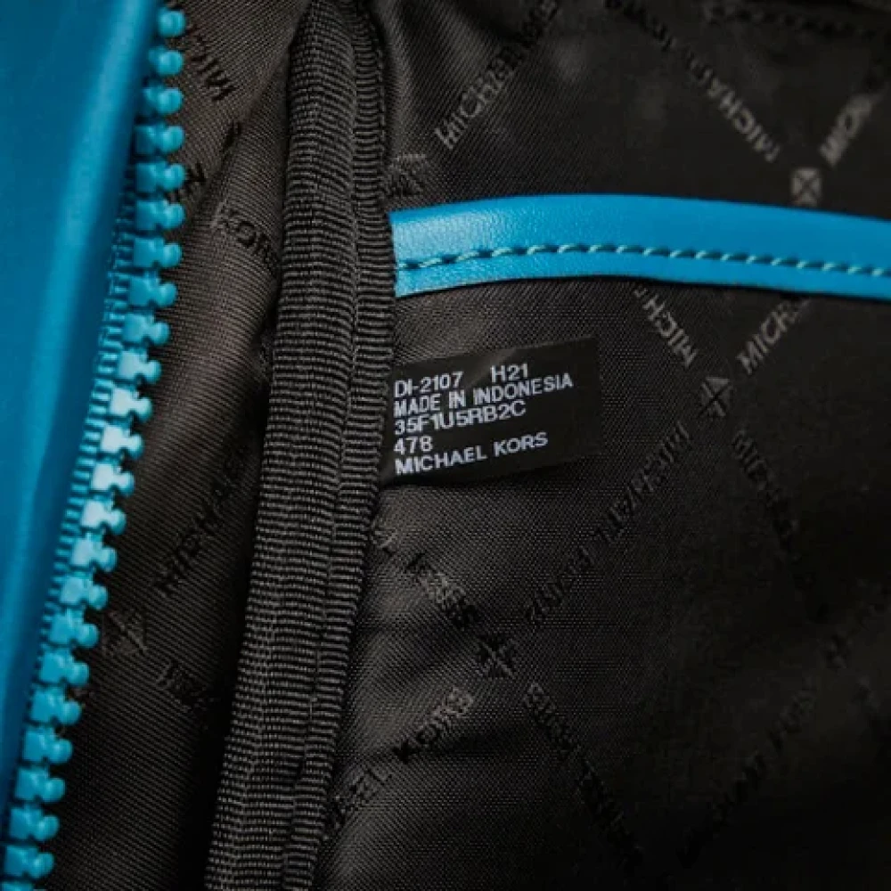 Michael Kors Pre-owned Fabric backpacks Blue Dames