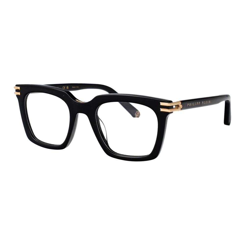 Philipp Plein Men's Black Glasses, 51 Mm, Stylish Optical Glasses