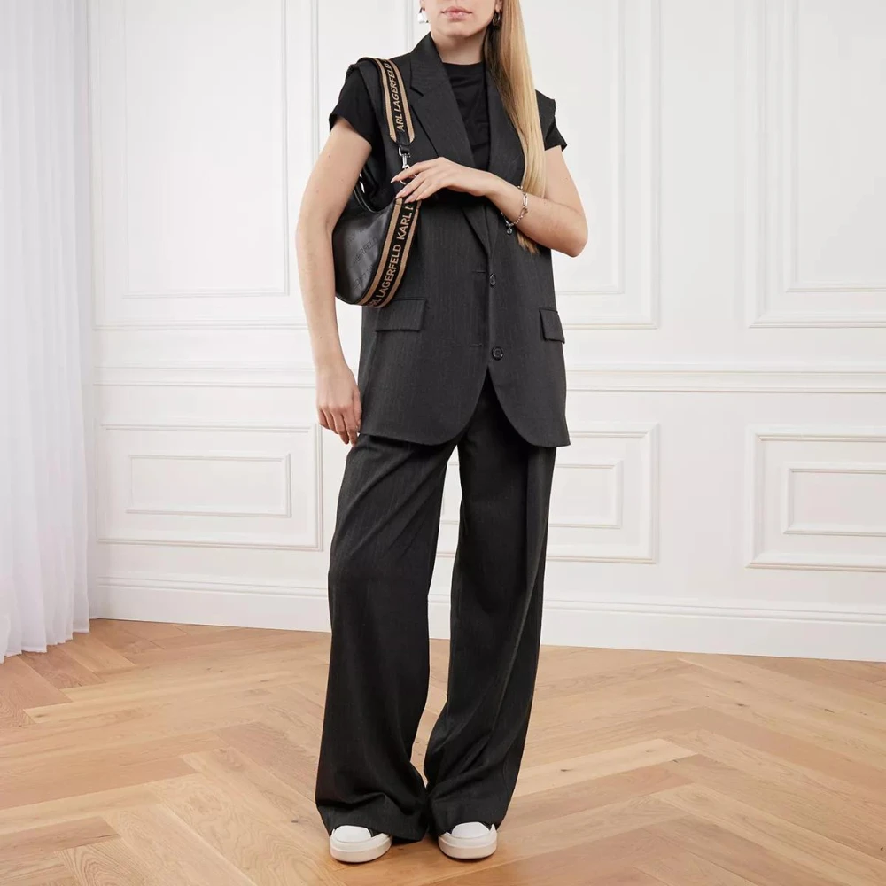 Karl Lagerfeld Moon Schoudertas Zwart Black Dames