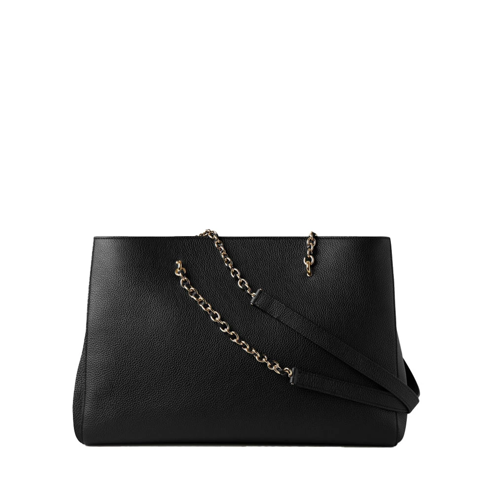 Mulberry Ketting Tote Zwart Elegant Functioneel Versie Black Dames
