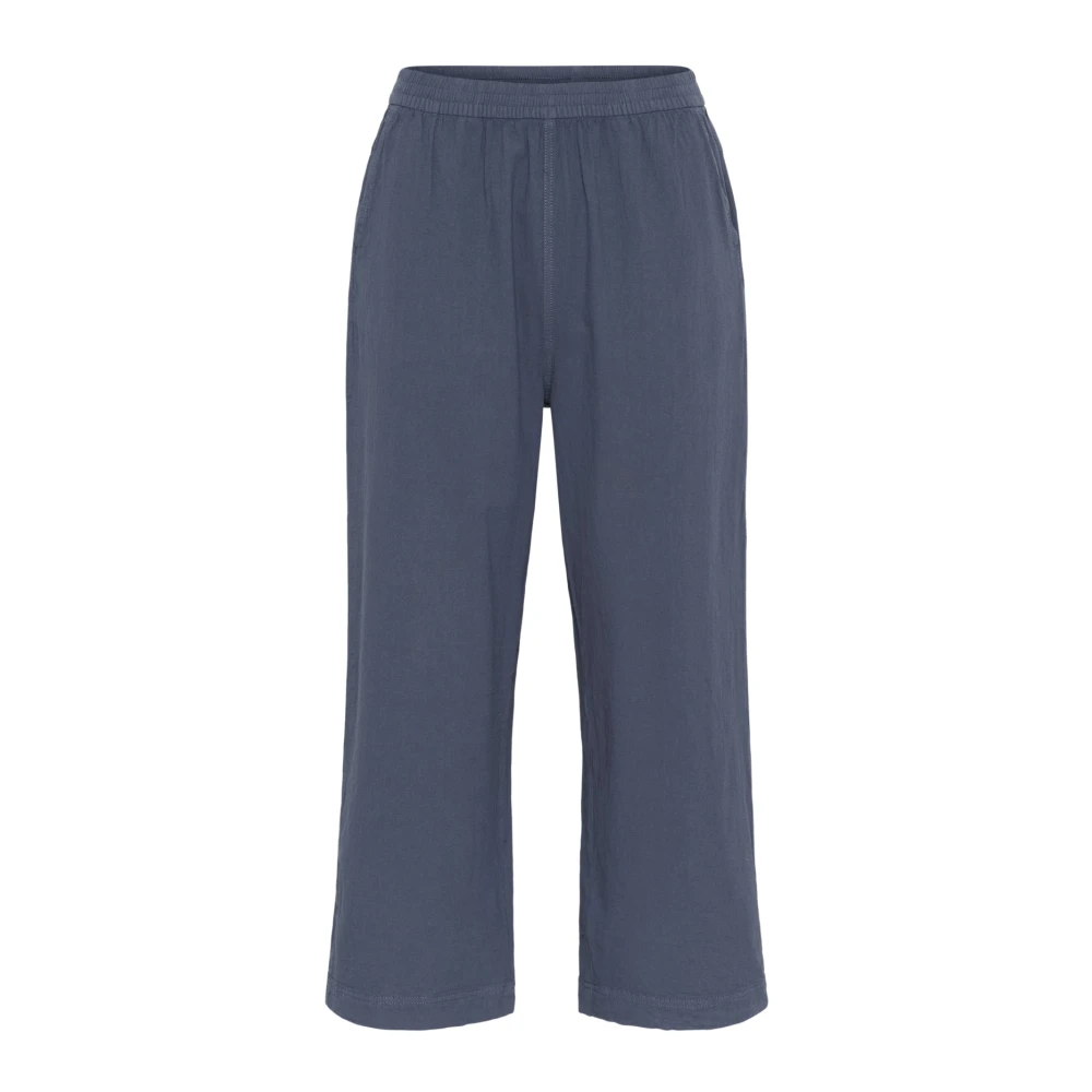 Kaffe Donna Bleu Pantaloni Da Naya - Immagine 2