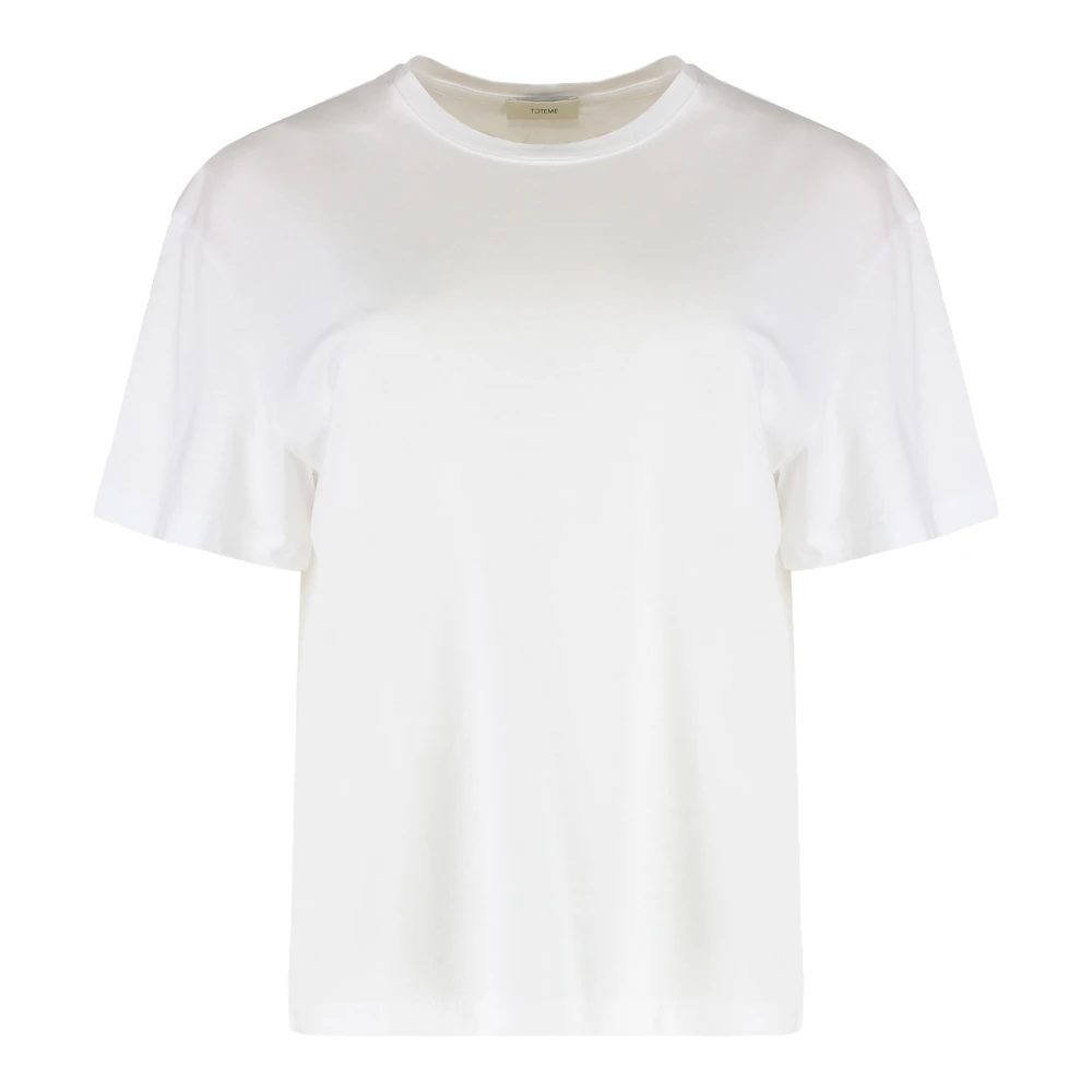 Totême Women's White T-Shirts, Xs, Classic Tee