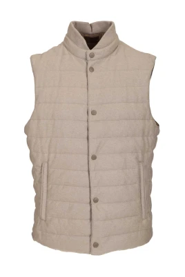 Quilted Flannel Vest