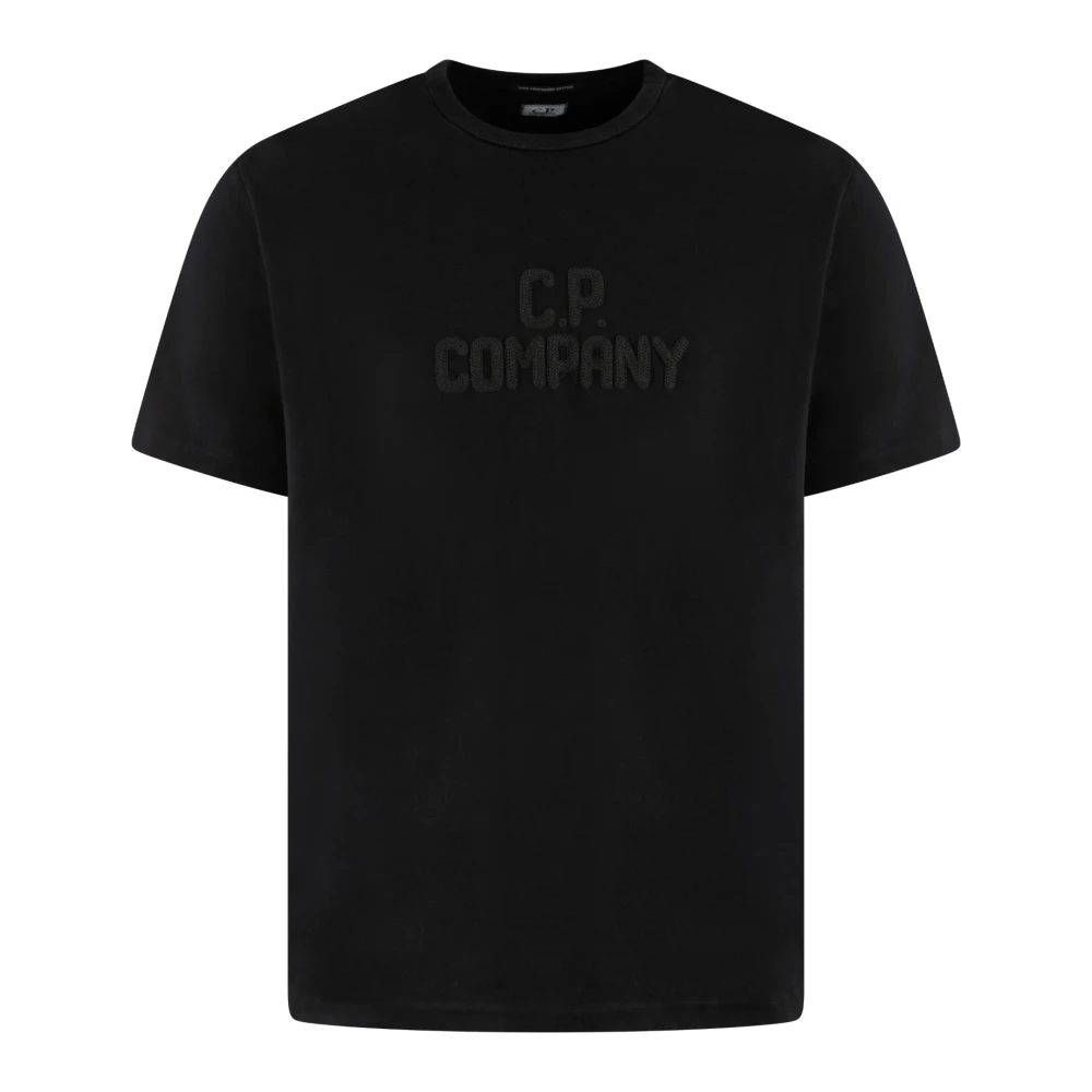 C.P. Company Twisted Jersey Shirt Black Heren