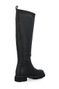 black-leather-woman-boot