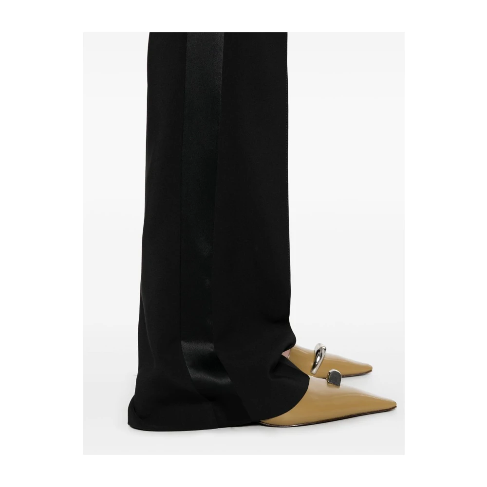 Elisabetta Franchi Zwarte Broek voor Vrouwen Black Dames
