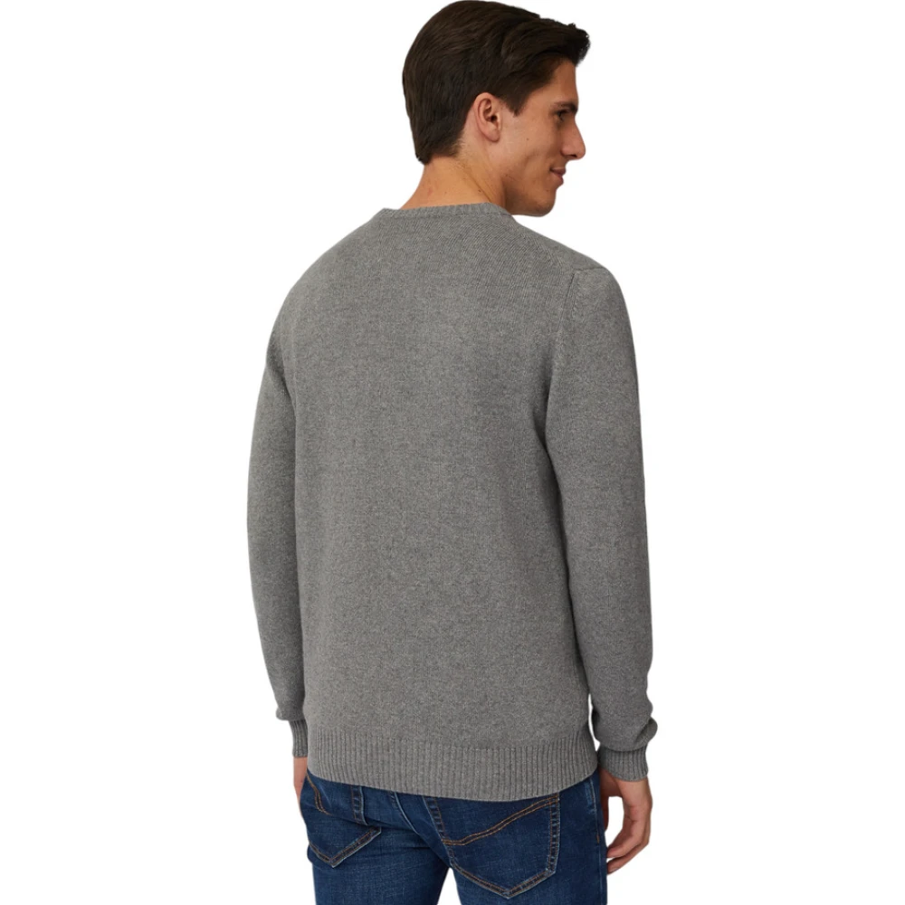 Harmont & Blaine Trui met ronde hals Gray Heren