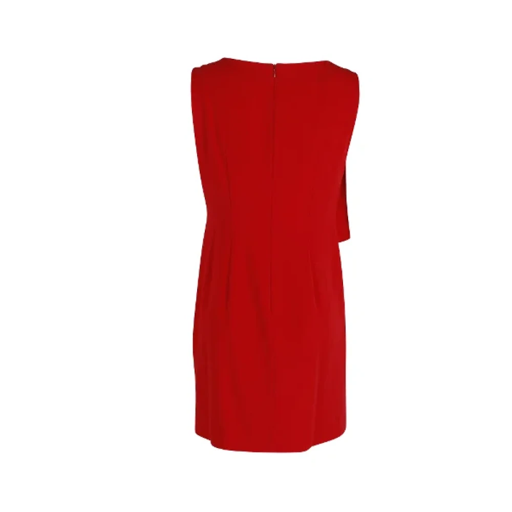 Moschino Pre-Owned Pre-owned Plastic dresses Red Dames