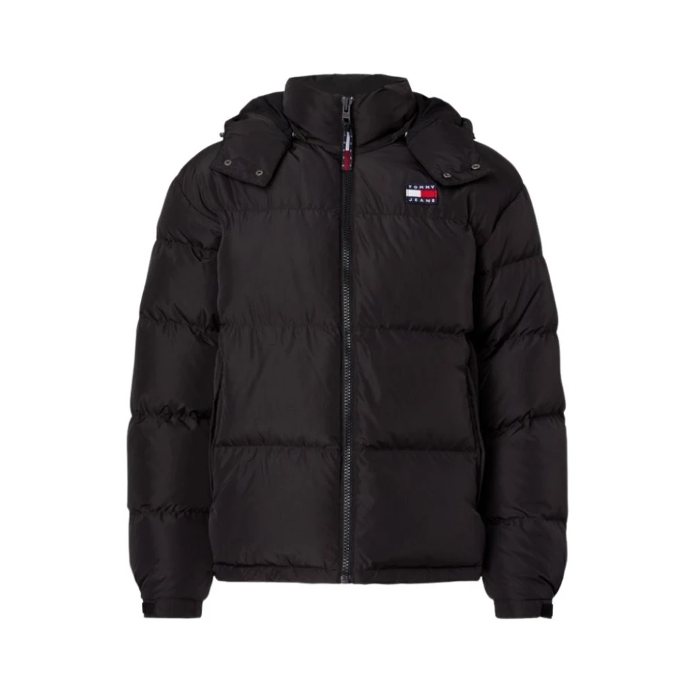 Tommy Jeans Moderne Alaska Puffer Jas Black Heren