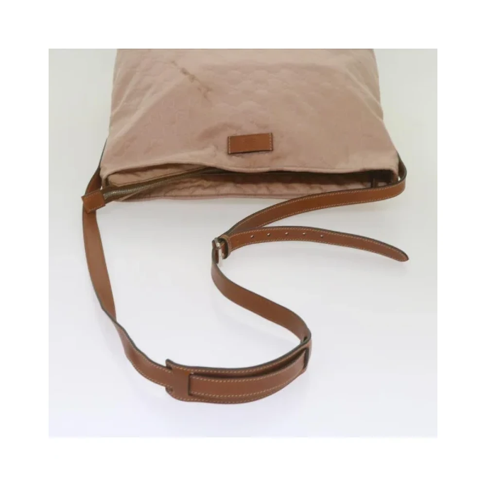 Gucci Vintage Pre-owned Canvas gucci-bags Pink Dames