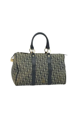Pre-owned Trotter Canvas Boston Bag