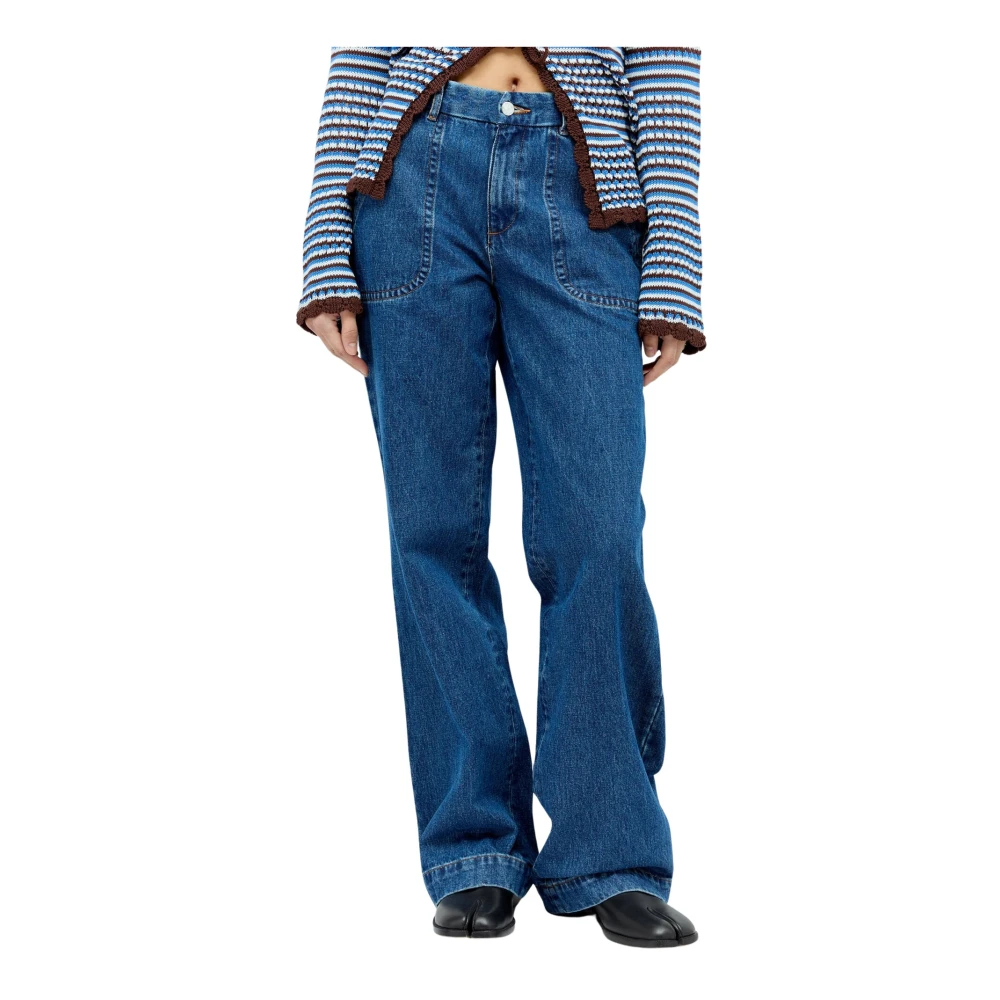 A.p.c. Strand Loszittende Jeans Blue Dames