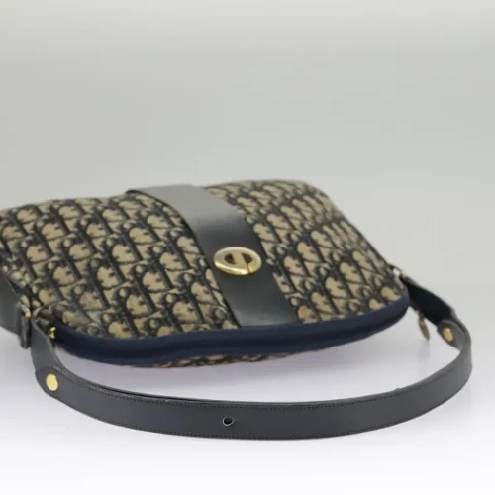 Dior Vintage Pre-owned Canvas dior-bags Gray Dames