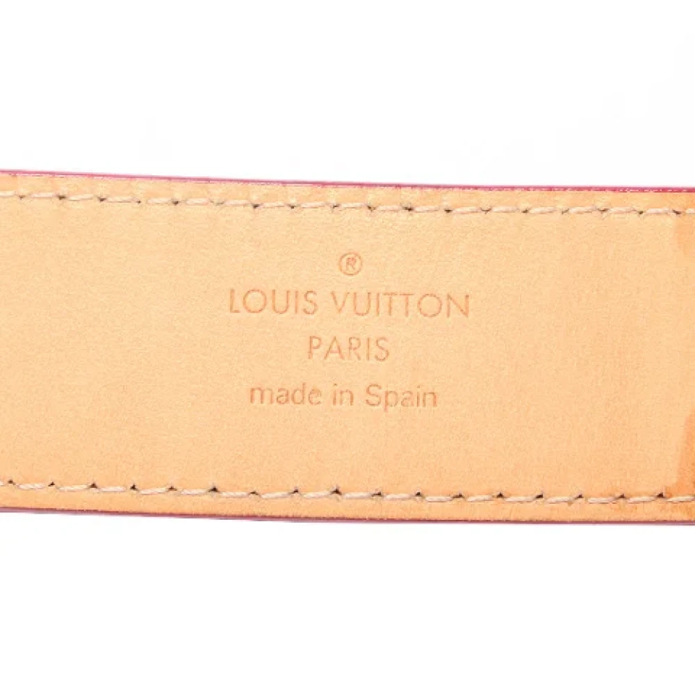 Louis Vuitton Vintage Pre-owned Leather belts Pink Dames