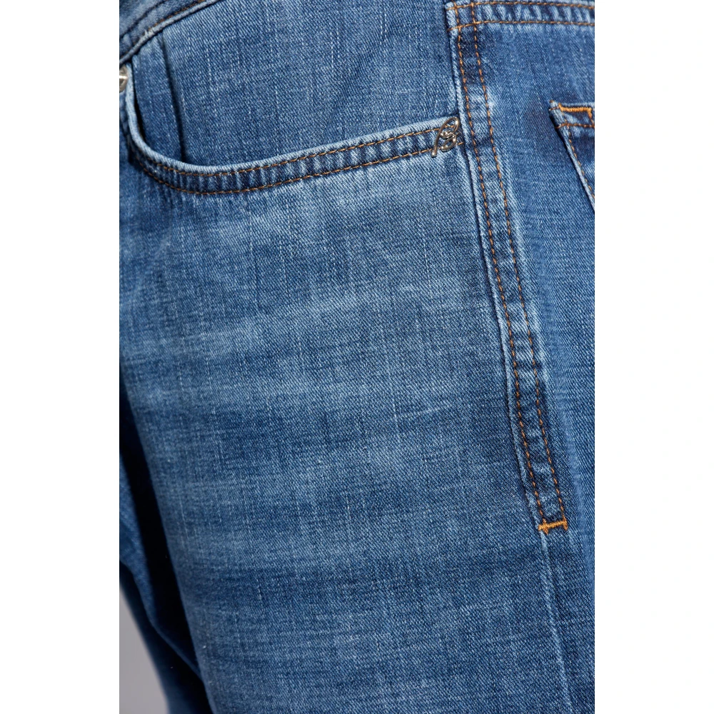 Brioni Jeans met rechte pijpen Blue Heren