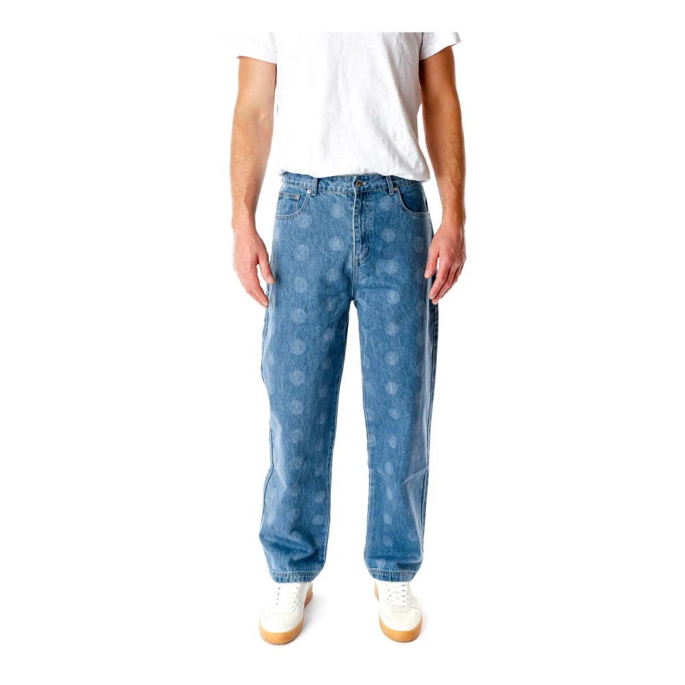 Arte Antwerp Loose-fit Jeans Blue Heren