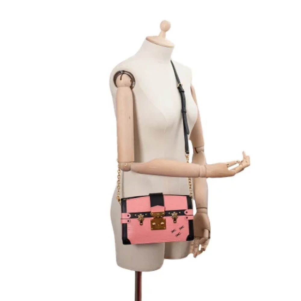 Louis Vuitton Vintage Pre-owned Leather louis-vuitton-bags Pink Dames