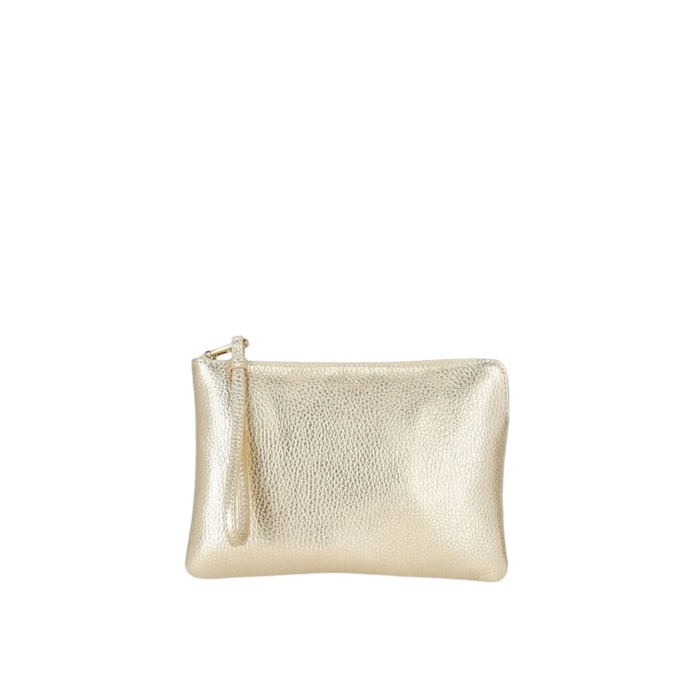 Coccinelle Donna Giallo - Leather Clutch Bag - Bags - One Size