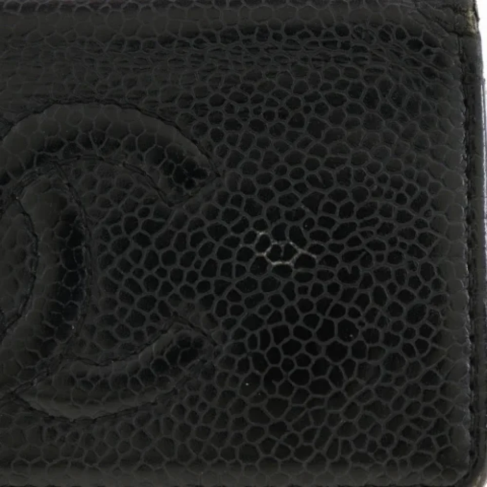 Chanel Vintage Pre-owned Leather key-holders Black Dames
