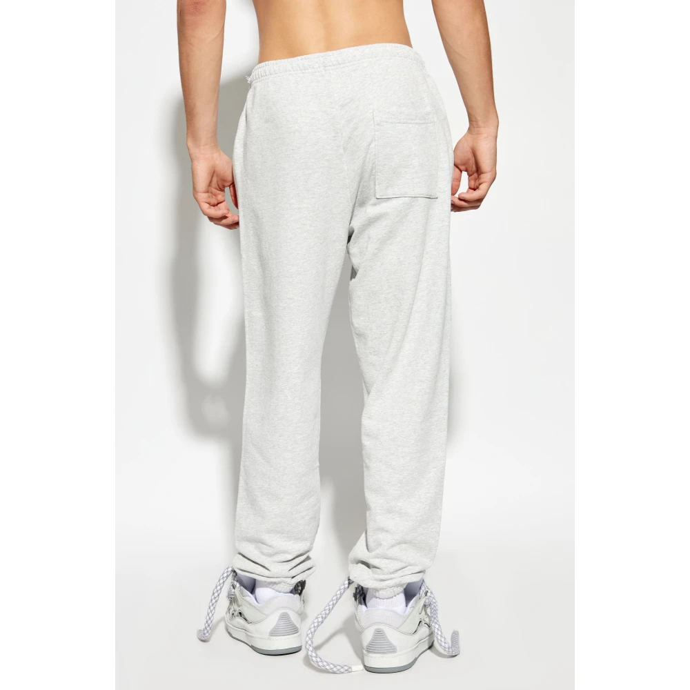Sporty & Rich Sweatpants met logo Gray Unisex