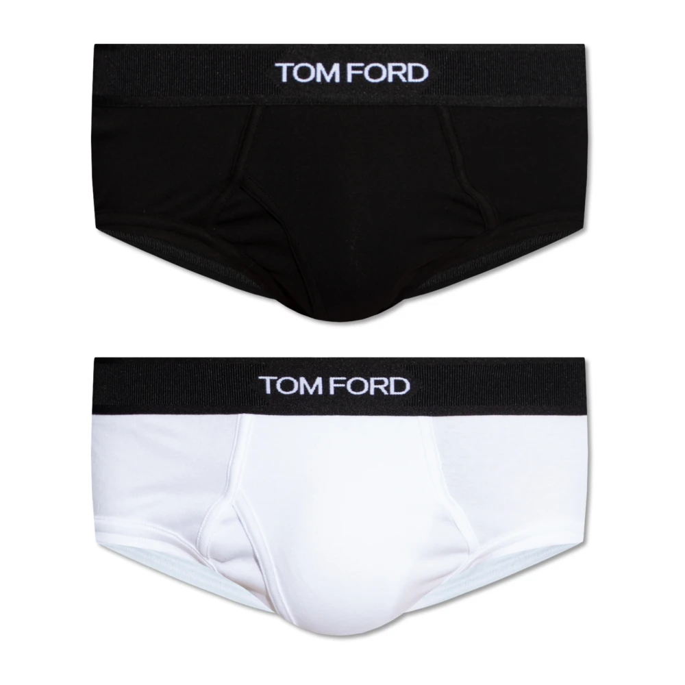 Tom Ford Twee-pack slips White Heren