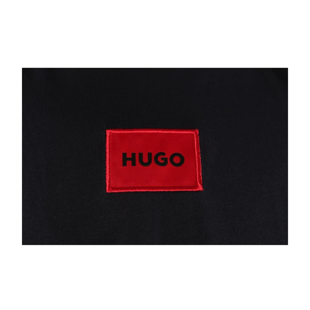 Hugo Boss Navy Blauw T-shirt voor Heren Blue Heren