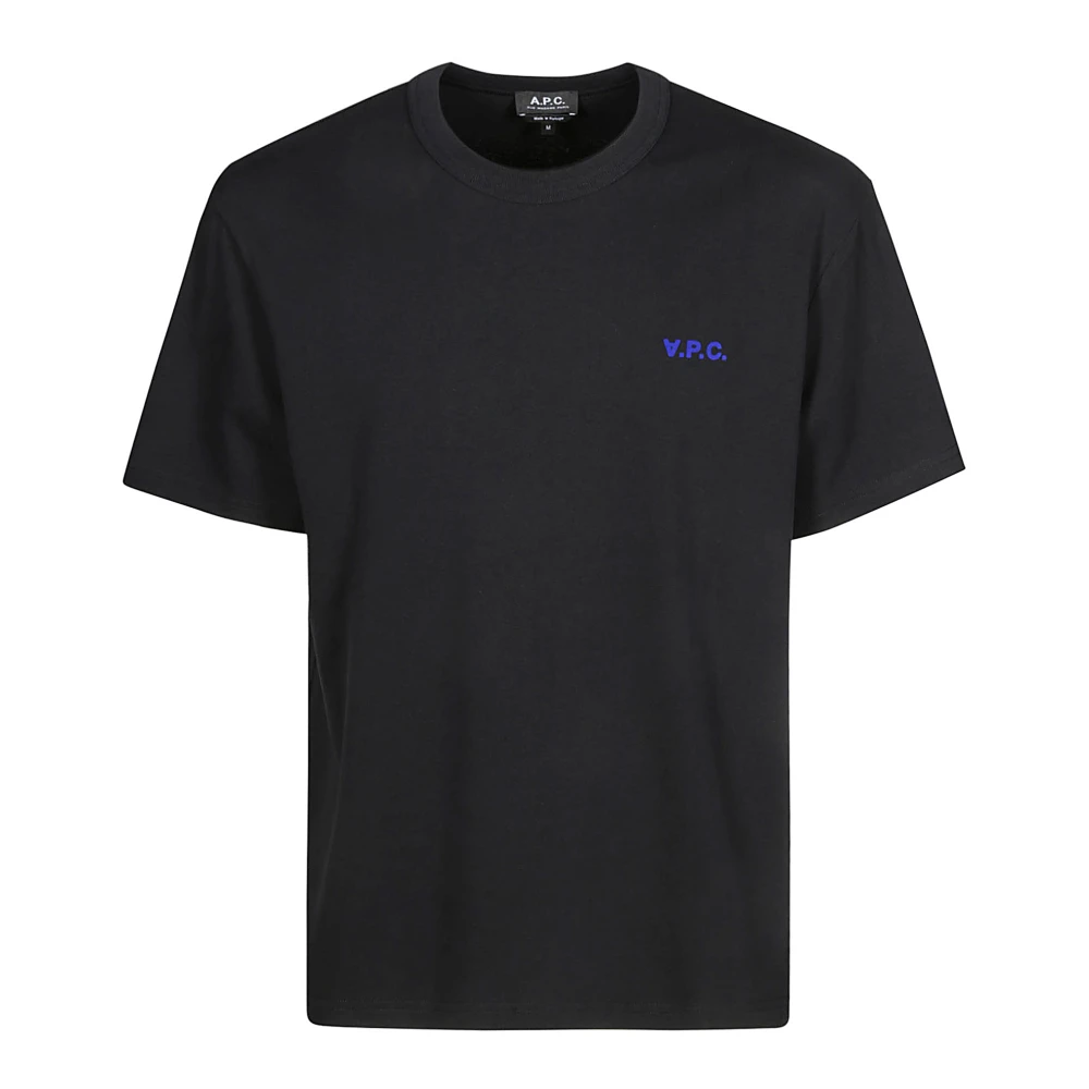 A.p.c. Zwart T-shirt en Polo Box VPC Black Heren