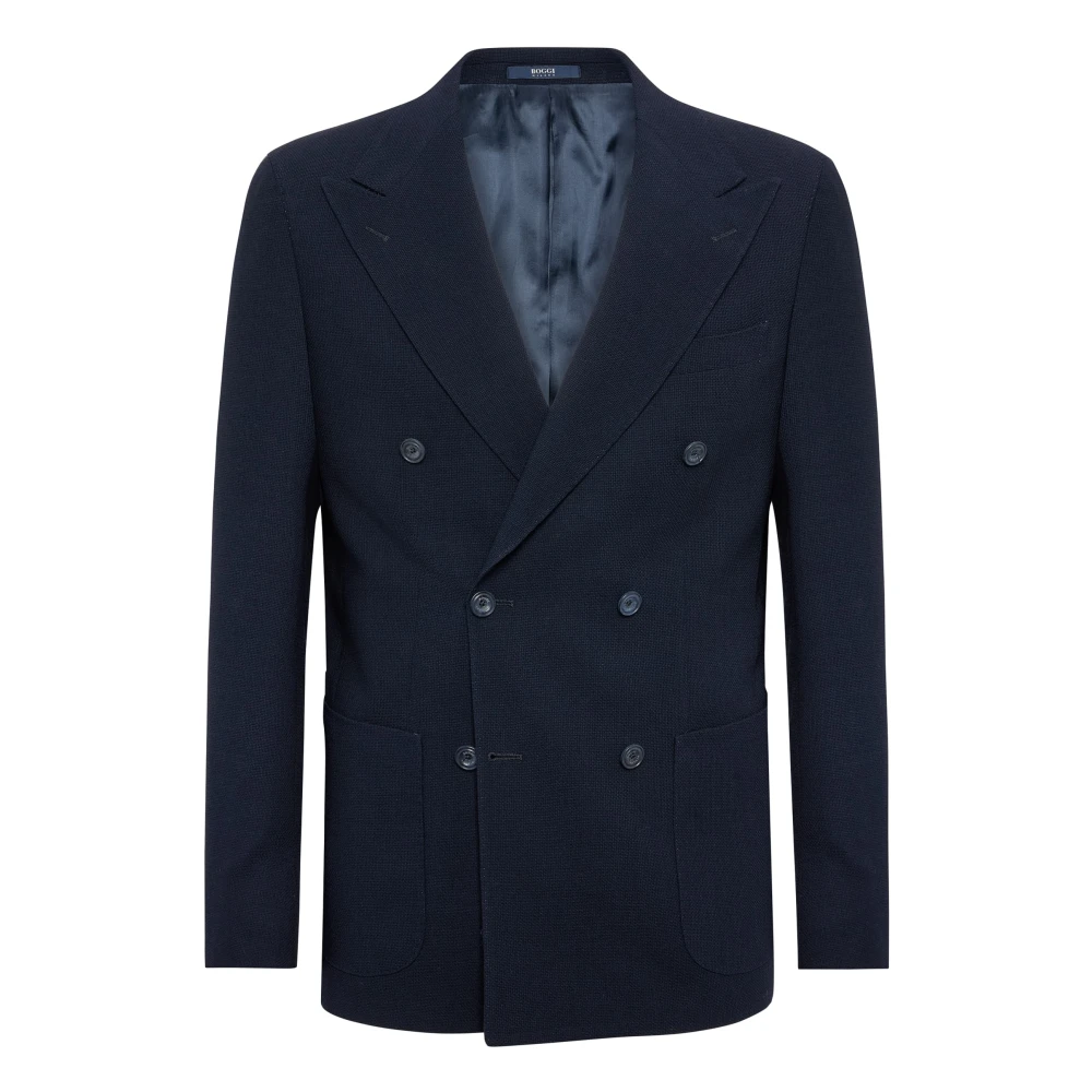 Boggi Milano Herren Blau Jacken, Lgröße: