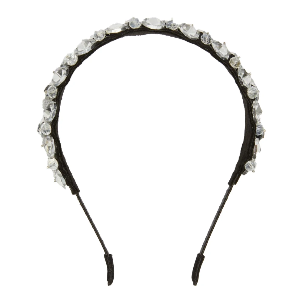 Max Mara Weekend Kristalversierde Haarband Accessoires Gray Dames