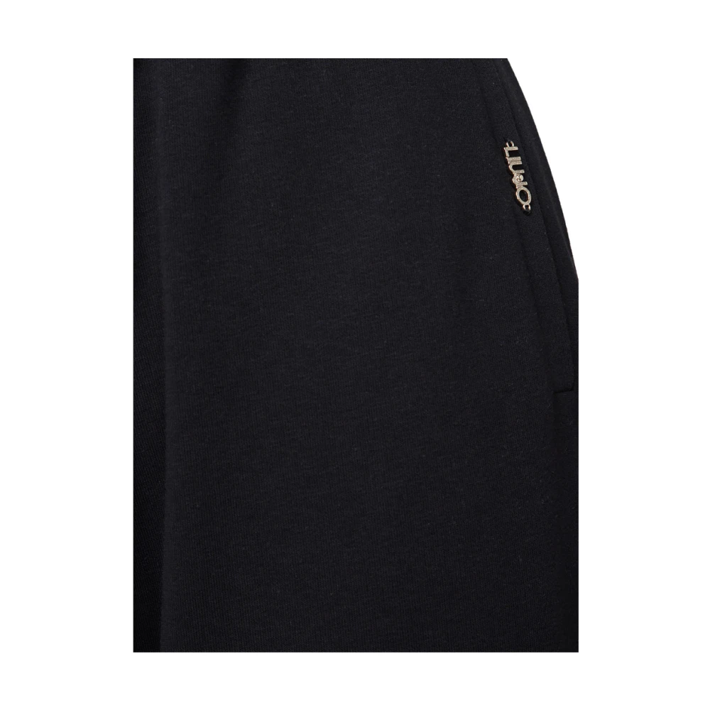 Liu Jo Zwarte Elegante Jumpsuit voor Vrouwen Black Dames