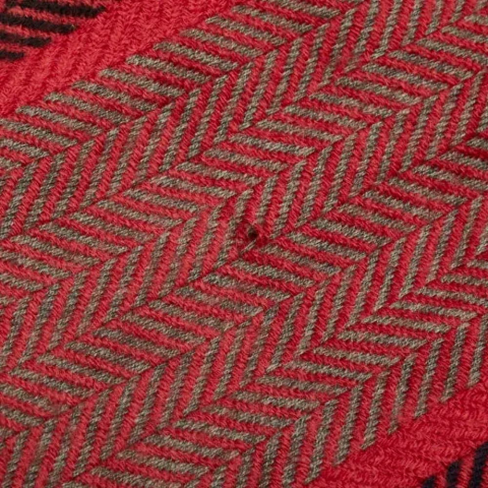 Dior Vintage Pre-owned Fabric scarves Red Dames