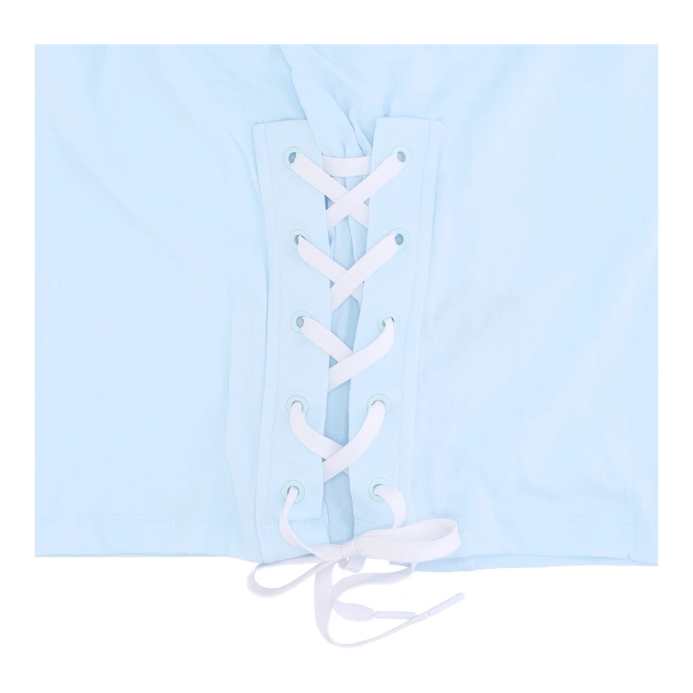 Adidas Laced Tee Dames Kant T-Shirt Blue Dames