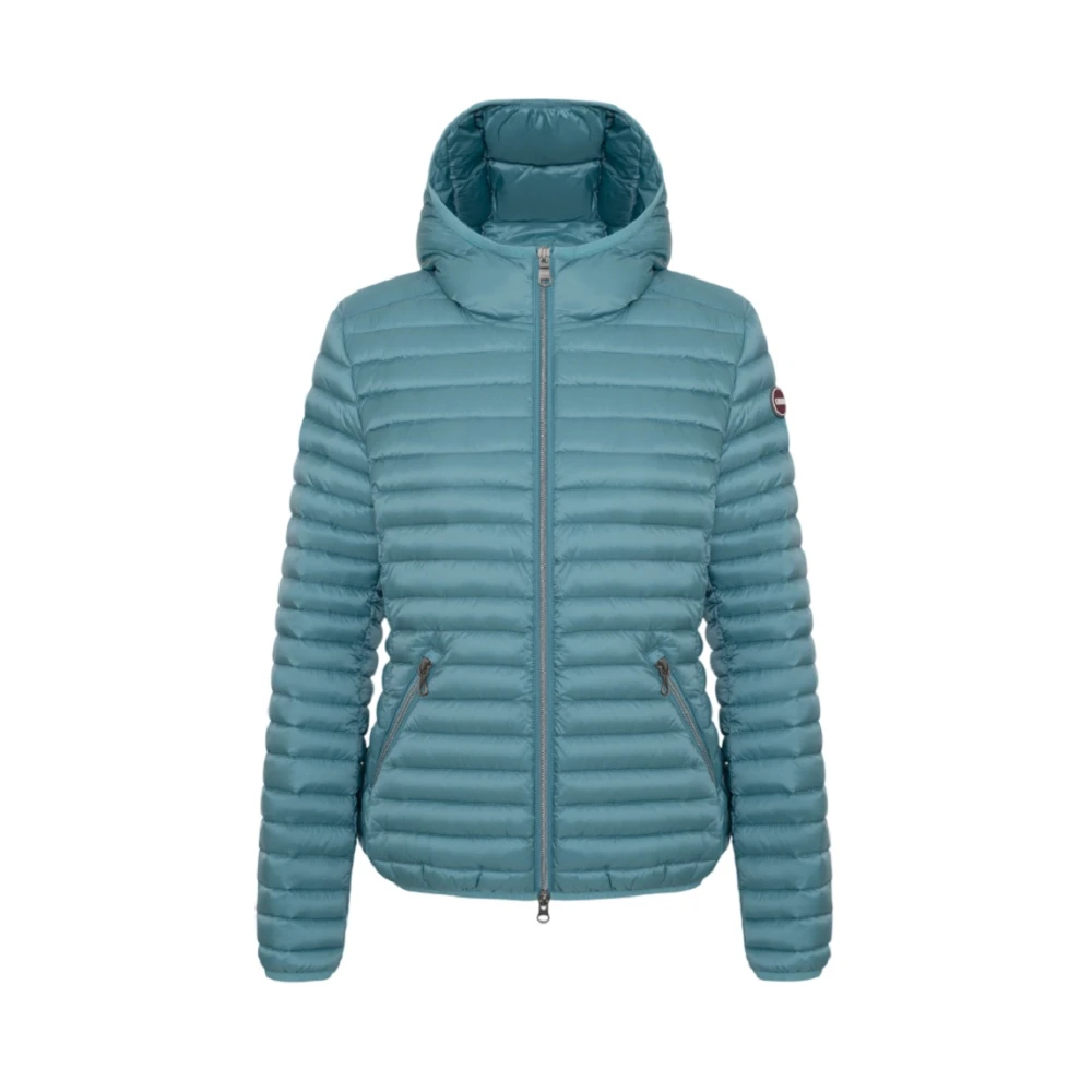 Colmar Heldere Blauwe Lichtgewicht Hoodiejas Blue Dames