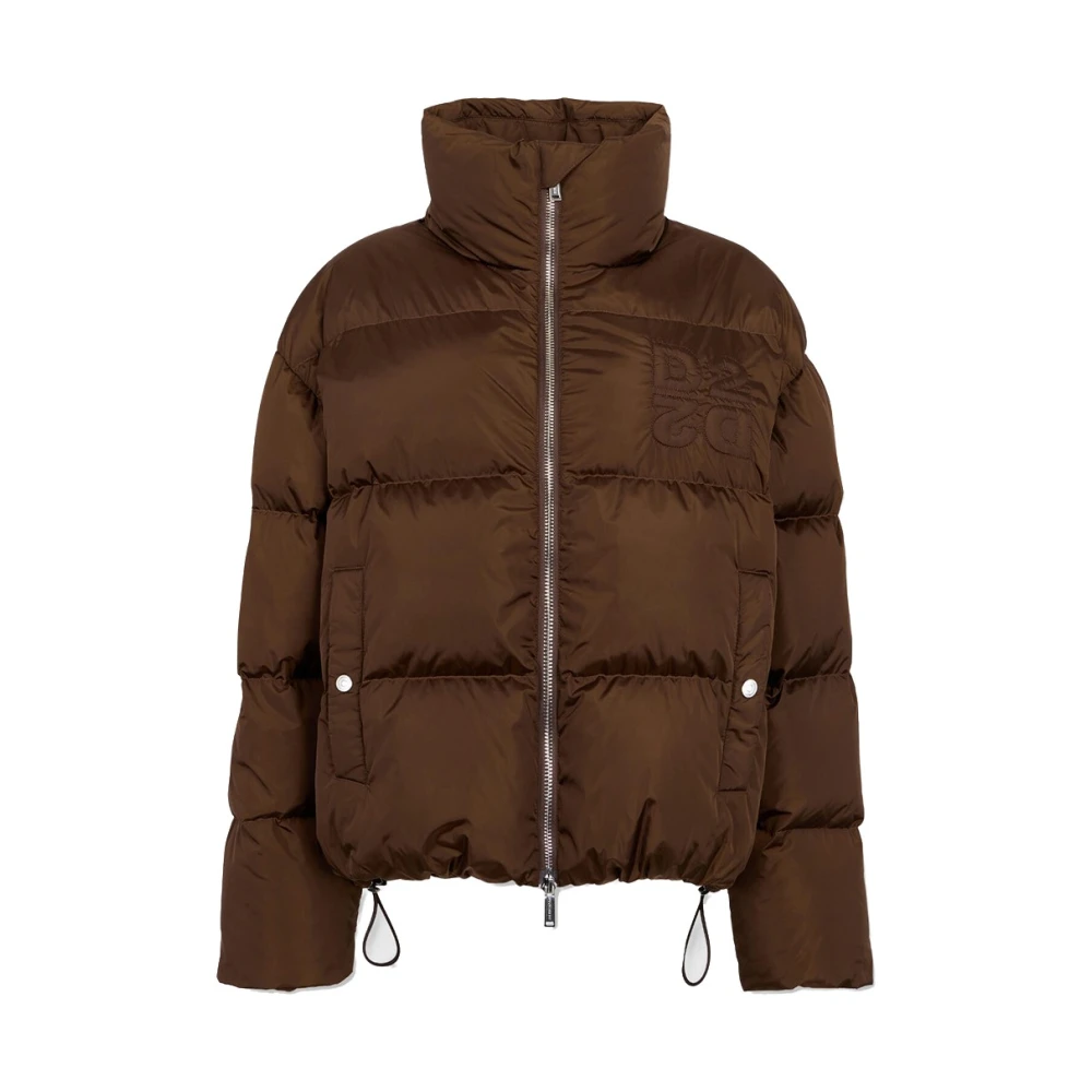 Dsquared2 Jackets - Female - Winter Jackets - Brown - Xs - Jackets