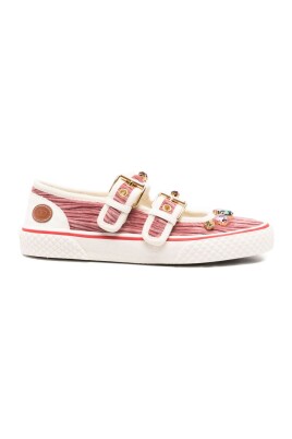 brown-silk-and-nylon-flat-shoes