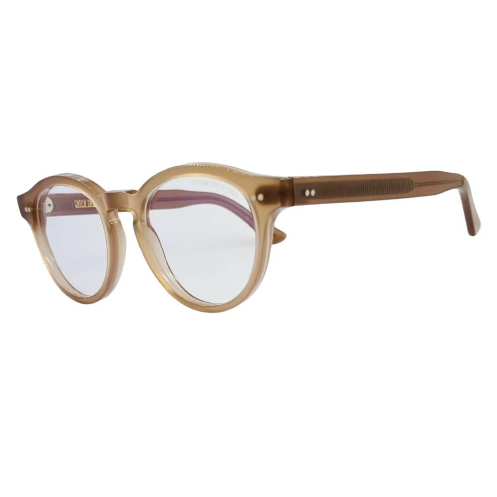 Cutler And Gross Ronde Vintage Stijl Zonnebril Beige Unisex
