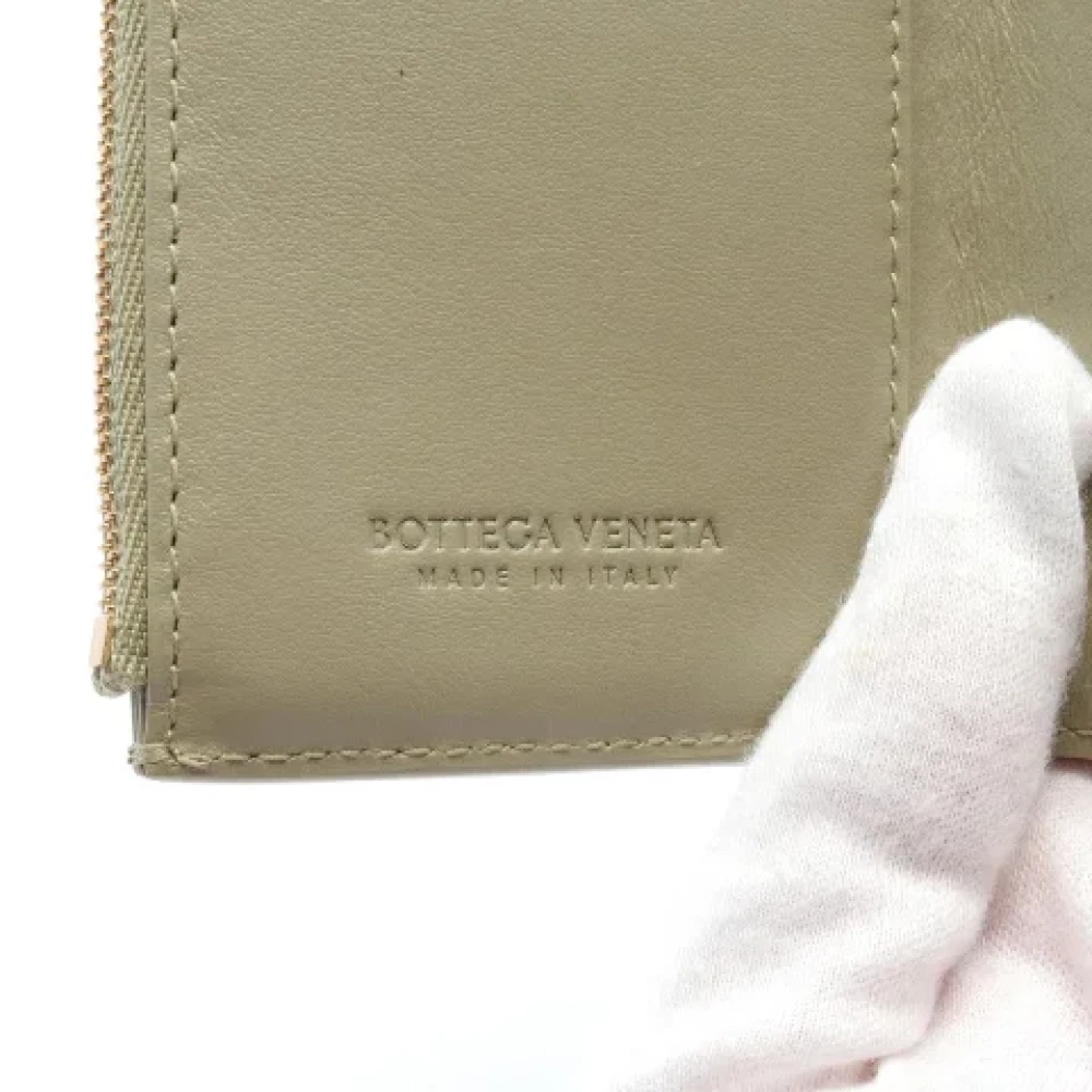Bottega Veneta Vintage Pre-owned Leather handbags Green Dames