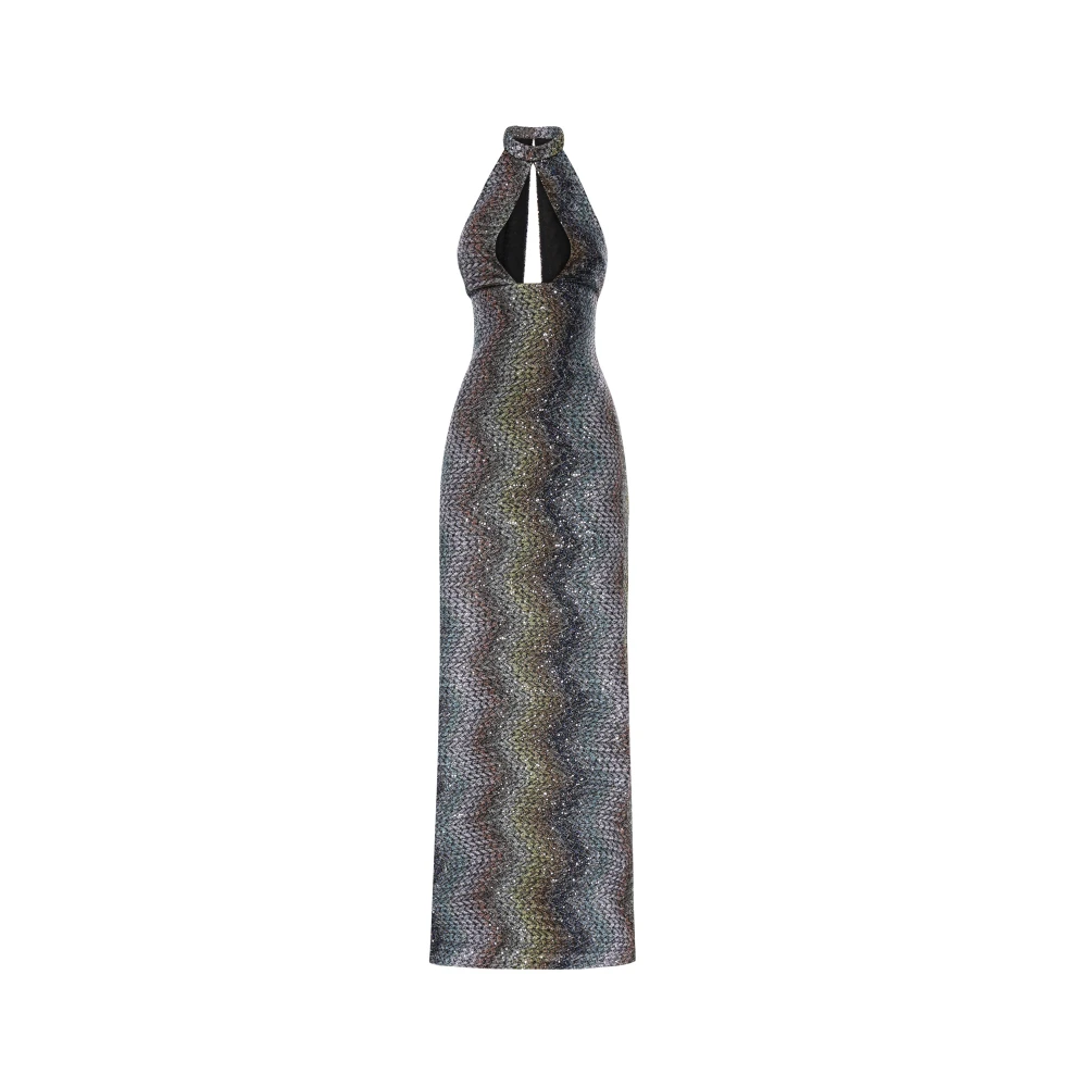 Missoni Women's Multicolor Gowns, Xs, Caperdoni Sleeveless Long Dress
