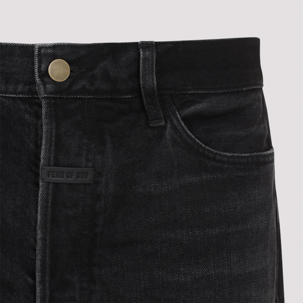 Fear Of God Zwarte Jeans voor Mannen Black Heren