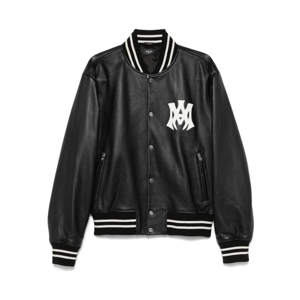 Jackets > Leather Jackets - - Amiri - Modalova