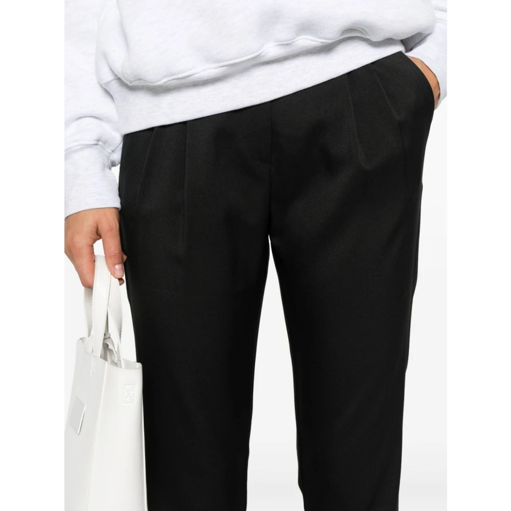 Herno Logo Plaque Broek Black Dames